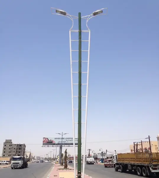 Decorative pole design 4