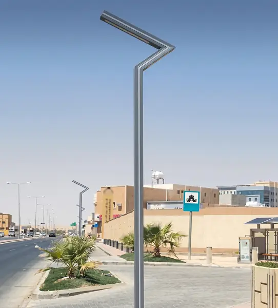 Laser-cut pole design 3