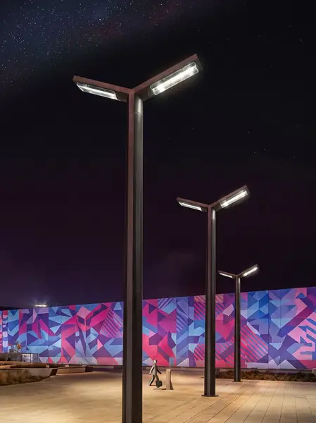 Laser-cut pole design 8