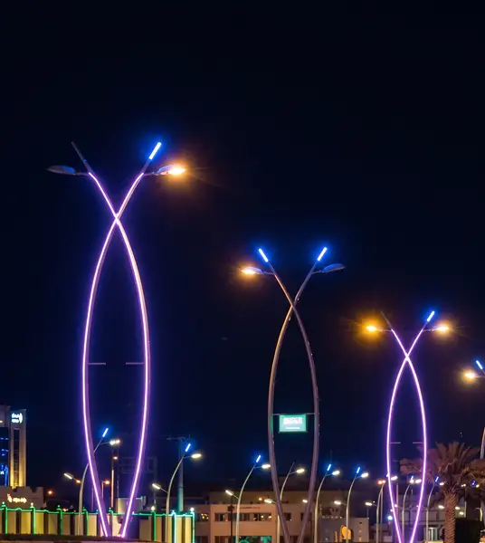 Street lighting pole design 4