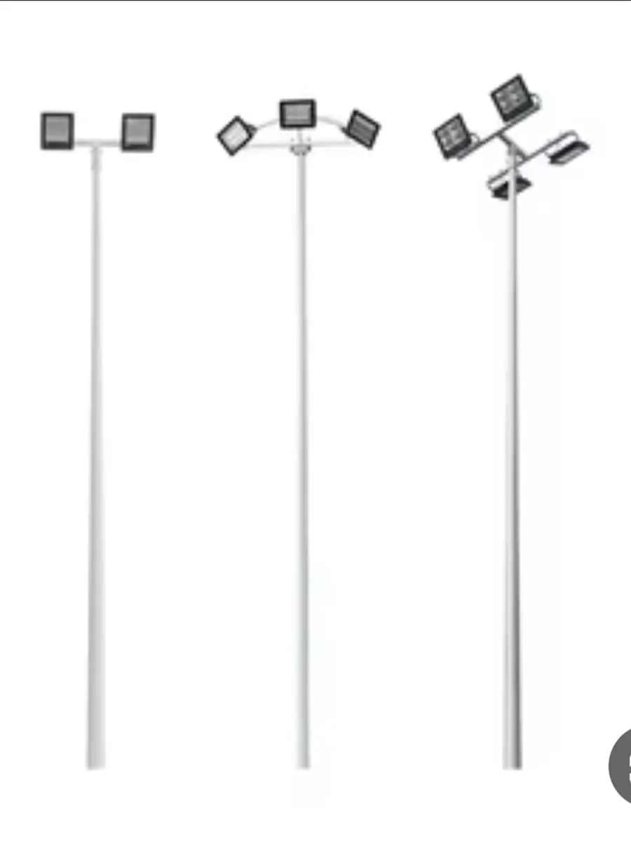 Stadium & court lighting poles
