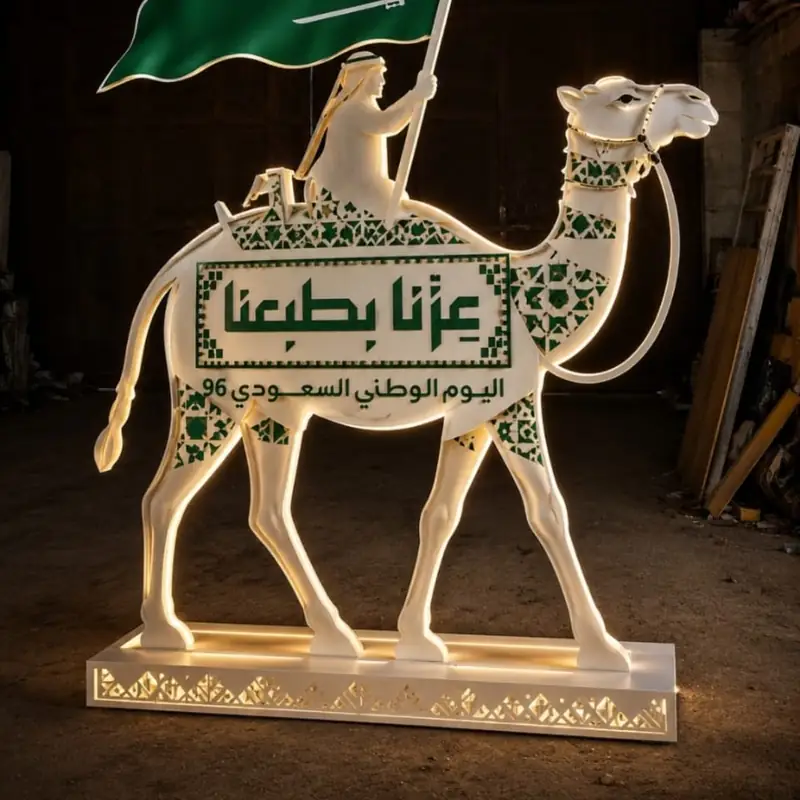 مجسمات اليوم الوطني — نموذج 2